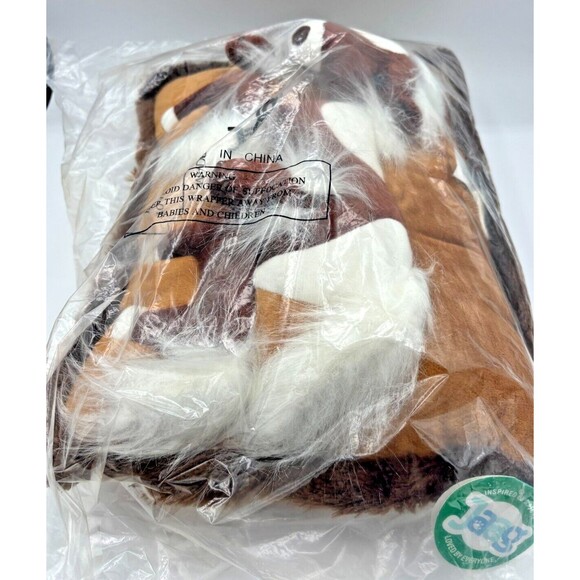 Jaag Plush Horse 3D Throw Pillow Soft Mare w/ Twin Foals Vintage 15x11 NWT HTF - Picture 2 of 12